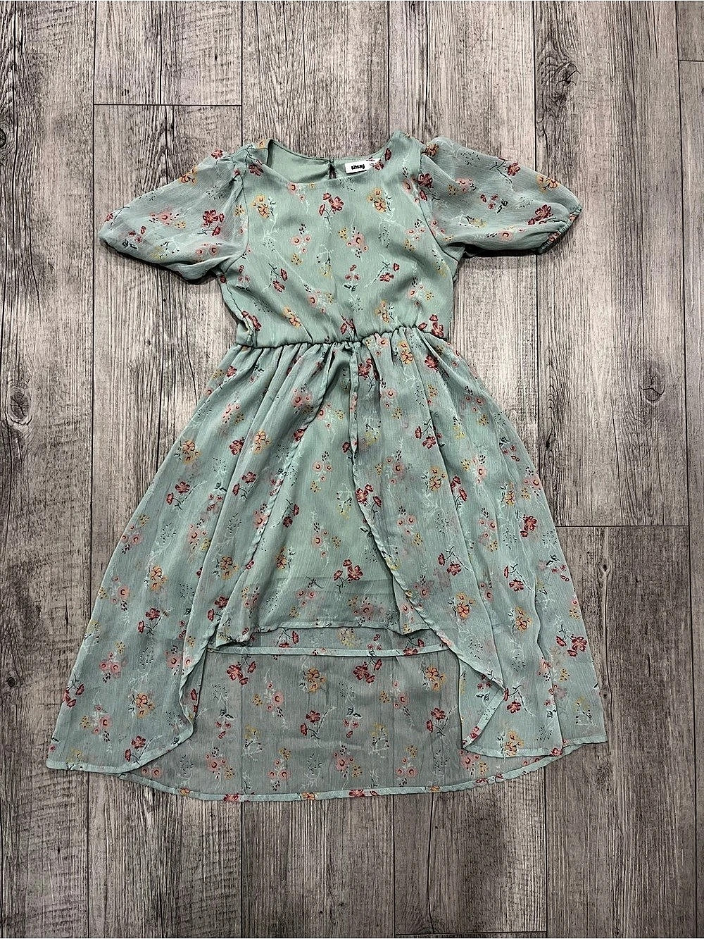 s'insay Girls Floral Dress Size 122 cm Like New